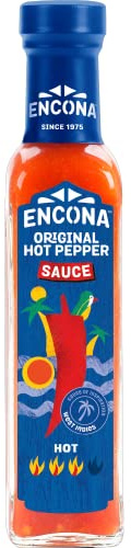 Encona West Indian Original Hot Pepper Sauce 142 ml (Pack of 6)