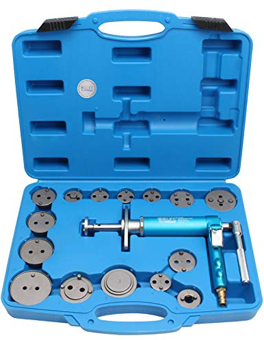 CCLIFE 16 Pezzi Set di arretratore ad aria compressa per pistoncini dei freni/freno utensile pneumatico