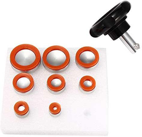 MJJEsports Montre Ouvre-Boîte Avec 8Pcs Sucettes D’Aspiration Outils Réparation Pour Les Cas De Vis Arrière