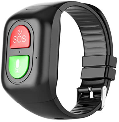 Sos Bracelet for Elderly, Tracking Bracelet, Location Emergency Call Bracelet, GPS Tracker for Elderly, GPS Emergency Watch, Personal Alarm with Emergency Assist Button