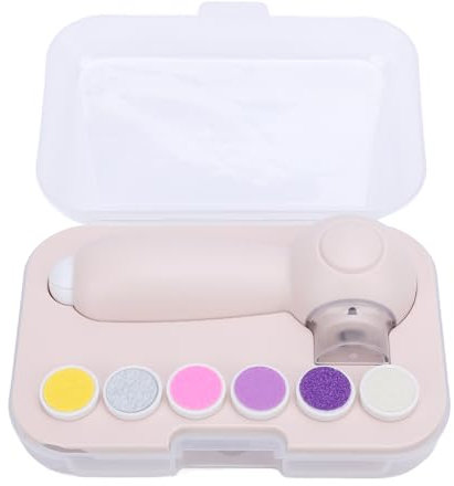 Wiederaufladbarer Baby-Nagelschneider, Tragbare Elektrische Baby-Nagelfeile, Baby-Nagelpuffer-Set für Neugeborene, Kleinkinder, Erwachsene, Zehen und Fingernägel