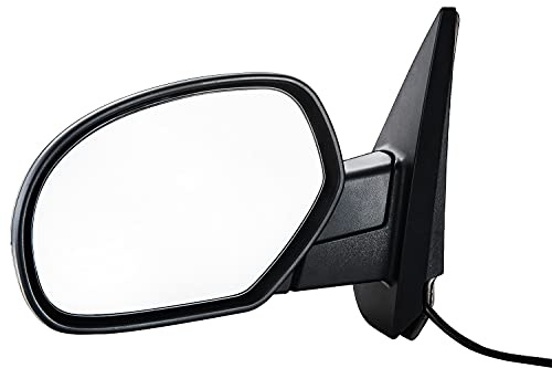ZAPOSTS Side View Mirror Replacement Fit for 07-13 Chevy Silverado 1500 2500 3500 HD GMC Sierra 1500 2500 GMC Yukon/Yukon XL 1500 Power Heated Manual Folding Driver Side Mirror