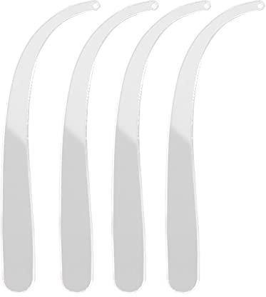 JIHUOO 8 Pcs Transparent Earring Try on Sticks Try-Free Earrings Display Tool Jewelry Stud Earring Display Stick Holder