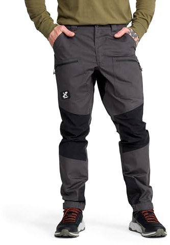 RevolutionRace Herren Nordwand Pro Pants, Hose zum Wandern und für viele Outdoor-Aktivitäten, Anthracite, 3XL