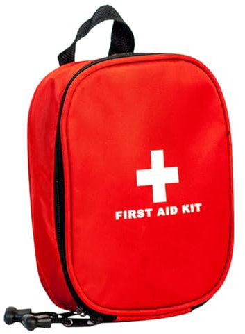 TOVINANNA 1satz Professionelles Erste-hilfe Tragbarer Tasche Komponenten Für Notfälle Und Verletzungsversorgung Für Outdoor-aktivitäten Reisen Und Zuhause Rot