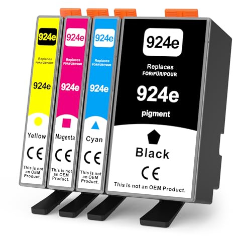 924XL Cartucce compatibili con cartucce HP 924 per HP OfficeJet Pro 8120 8122 8123 8125 8128 8130 8132 8133 8134 8135