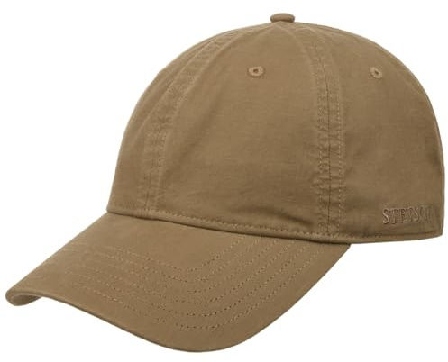 Stetson Ducor Sun Guard Fullcap Baseballcap UV-Schutz 40+ Damen und Herren Frühling Sommer Oliv XL (60-61 cm)