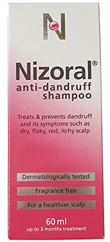 Nizoral Anti Dandruff Shampoo, 60 ml - Pack of 2