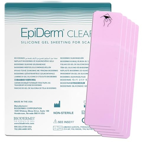 Biodermis Epi-Derm C-Strip Set med 5 ljusa band 3.6 x 15 cm (1.4 x 6 tum)