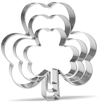 Shamrocks Cookie Cutter Set - 3 Piece - Stainless Steel