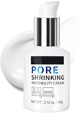 Pore Invisibility Primer Cream - Face Cream for Mature Skin - Pore Minimizer & Reducer for Face - Face Moisturizer Contains Collagen & Hyaluronic Acid - Smooths Conceals Pores Primer for Oily Skin