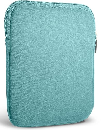 MyGadget Nylonpåse för surfplattor upp till 6 tum - skydd för 17 x 12,5 cm - t.ex. Kindle Paperwhite - Soft Touch ljusblå