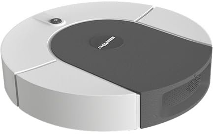 ARMAAN Aspiradora Robot con Potente succión de 4500 PA, aspiradora robótica 3 en 1 con fregado automático, hogar Inteligente, Barrido inalámbrico, Limpieza en seco y húmedo, máquina,Grey-4 Motor
