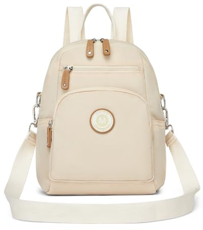Miss Lulu Sac à Dos Polyester Décontracté pour Femme, Design Élégant avec Poche Secrète Antivol, Léger & Résistant, Backpack Casual pour Voyage Travail Université Loisirs Shopping