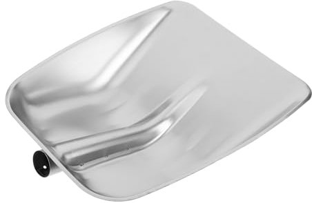 MOLUCKFU Testa Di Pala in Acciaio Resistente Spesso Per Rimozione Neve e Mangimi Agricoli, Lama Di Ricambio Resistente Alle Intemperie, Accessorio Per Pala Da Neve Adatto a Spazi Esterni e Vialetti