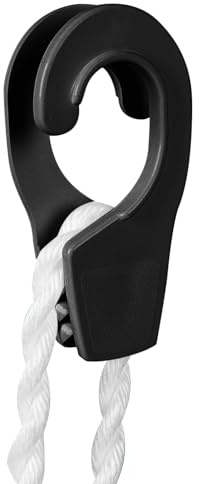 Supporto per parafango per barche - Gancio di regolazione a sfera anti-collisione in ABS da 12 x 5,5 x 3 cm 25 mm | per kayak e yacht, gancio regolabile | Parafanghi fissaggio sgancio rapido