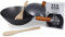 Ken Hom Ensemble de Wok Acier au Carbone, 31cm, Classic, Set de 5 Pièces/Poele Wok avec Couvercle en Acier, Ne passe pas au lave-vaisselle, Garantie de 2 ans, KH331051
