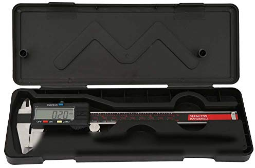 Fafeicy Digital Caliper Measuring Tool, Stainless Steel Vernier Caliper Micrometer Calipers with Large LCD Screen Caliper Tools for DIY Household