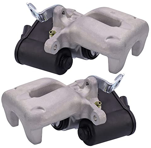 ATEC GERMANY 2x Pinza de freno trasera izquierda y derecha pinza de freno sin soporte pinza de puño, compatible con VW PASSAT B6 (3C2), PASSAT B6 Variant (3C5), PASSAT CC B6 (357)