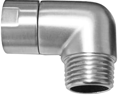 Handbrause Adapter 90 Grad, Winkelstück Für Handbrause Beweglich Duscharmanschluss (90°-B)