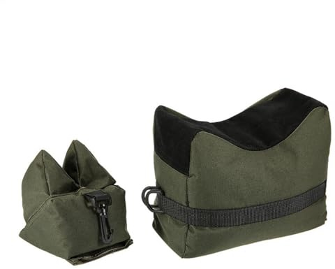 yakermur Support de Tige, Coussin de Fusil, Support d'armes et arrière, Repose-Fusil, Poches de Repos de Fusil, Support, Sac de Sable pour Sports de Plein air, Accessoires de tir