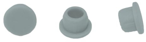 Lamello Clamex Abdeckkappe, RAL 7040 fenstergrau 100 Stk