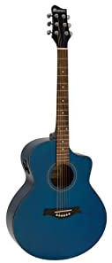 DIMAVERY STW-50 Westerngitarre, blau (26245088)