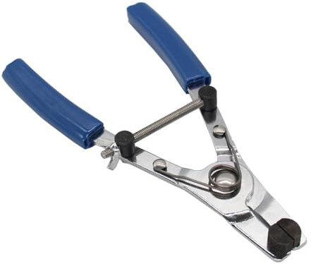 Osilly Motorcycle Brake Piston Removal Pliers, 18-44mm/0.7-1.7 A3 50# Carbon Steel Brake Caliper Piston Puller Remover Tool Ergonomic Repair Tool, Brake Retractor Universal for Motorbike