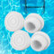 4 Stück Poolleiter Gummipuffer, Pool Ladder Bumpers, Weiß Pool Leiter Zubehör Schwimmbadleiter Gummistecker, Poolleiter Stoßfänger Poolleiter Puffer, Poolleiter Gummistopfen für Schwimmbadleitern