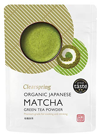 Clearspring Organic Japanese Matcha Green Tea Powder | Premium Grade | 40g | Shade Grown in Uji, Kyoto | Vegan | Kosher | Soil Association Certified