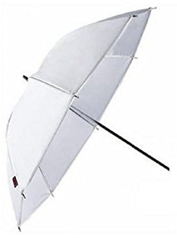 Falcon Eyes UR-48T - Paraguas (122 cm), color blanco transparente
