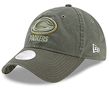 New Era Green Bay Packers NFL 2018 Salute to Service 9Twenty Cap - One-Size