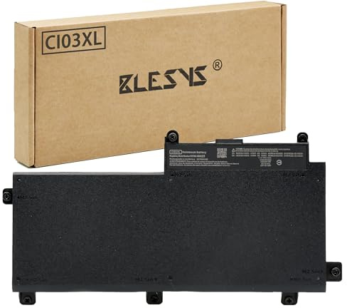 BLESYS 48 Wh CI03XL CI03 HSTNN-UB6Q 801554-001 T7B31AA laptop-batteri kompatibelt med HP ProBook 640 G2 645 G2 650 G2 655 G2 640 G3 645 G3 650 G3 655 G3 Notebook