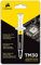 Corsair TM30 Performance Thermal Paste, Premium Zinc Oxide Based, Heatsink Paste, Thermal Compound for All CPU Coolers, Thermal Interface Material, 3 g, Black