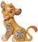 Enesco Disney Traditions 6009001 - Mini statuetta di Re Leone Simba, 7,6 x 4,4 x 5,7 cm, multicolore