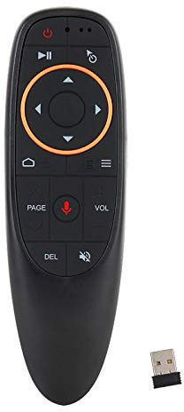 EASYTONE Air Mouse 2.4GHz Wireless Voice Remote Air Mouse G10s Voice Controller For Google Android TV Boxes, All Models Smart TVs Computers Laptop Projectors HTPC TV Remote