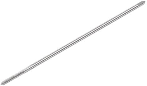 sourcing map Metric Thread Tap M4 x 0.7 H2 150mm Extra Long Straight Flute Screw Thread Milling Machine Taps Threading Tapping Repair Tool