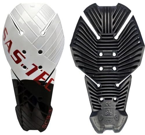 SAS-TEC SCS-3 Level 2 zertifizierte High-Tech-3D-TPU-Hartschalen-Motorrad-Sportjacke/Anzug/Biker-Jeans – Ellenbogen-/Knieschlagschutz, verbesserte Rüstungseinsätze – Paar