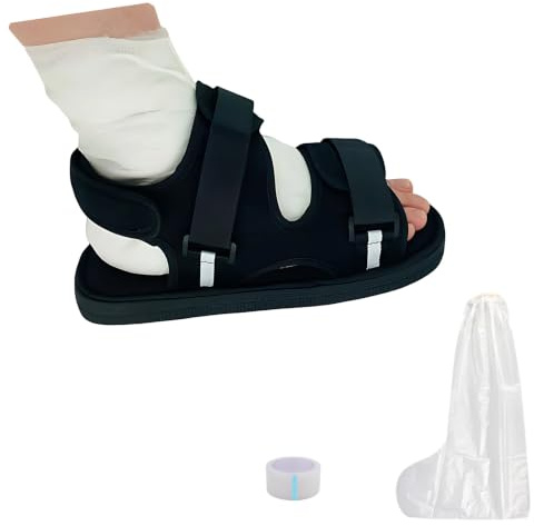 HLIWS Zapatos De Rehabilitación Ajustables, Zapatos Postoperatorio, Zapato Para Restaurar Fractos, Se Puede Usar Pie Izquierdo Y Derecho, Adecuado Para Fractura De Pie