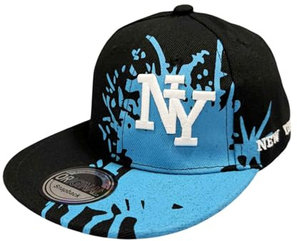 J26 Casquette SNAPBACK pour Enfants USA pour Ado Kappe Basecap Mütze Trucker Cappy Sport NY, taille unique