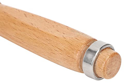 ViaGasaFamido 16mm Wood Chisel, Chrome Vanadium Alloy Steel Flat Chisel with Wooden Handle