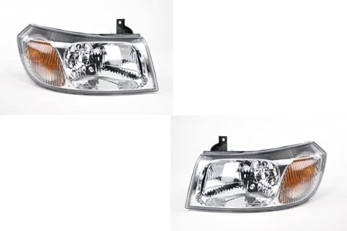 Johns, juego de faros compatible con faros Transit 00 01/00-05/06, set H4 izquierdo y derecho