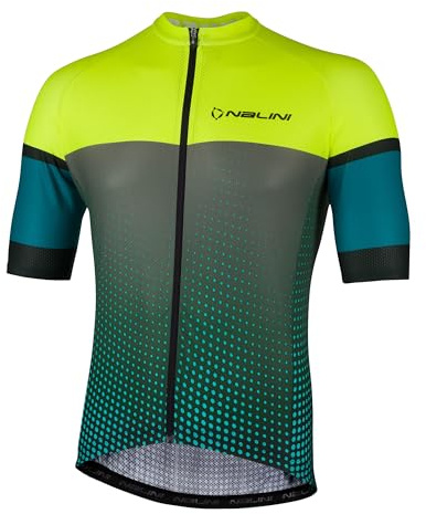 NALINI 03102501100C000.10 New Cross Hombre T-Shirt Paros Green/Fluo Yellow XXL