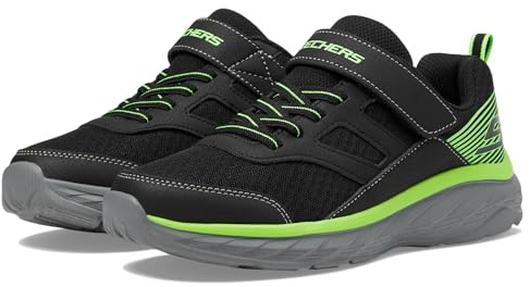 Skechers Scarpe da trekking da ragazzo, Nero , 33 EU