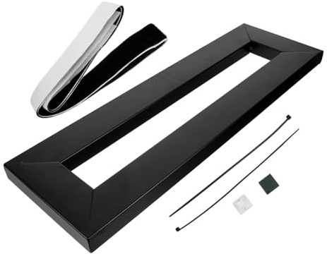 HEMOTON Gitarren Pedalboard Kleines Effektpedalboard Mit Halterung Rutschfest Leicht Aluminium Für Gitarren Und Bass Musiker