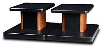 Monitor Högtalarställ Audio Rack Ljud Surround Rack Vertikalt mediaställ Hem Vardagsrum Teater Scen Ljudrack Högtalarställ 2-pack Studio Monitorställ,A-15