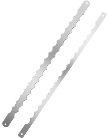 ABOOFAN 2stücke Brotmesser Klinge Für Manuelle Brotschneidemaschine Ersatz Für Hölzernes Brotbogenmesser Zum Schneiden Von Sauerteig Und Hausgemachtem Brot