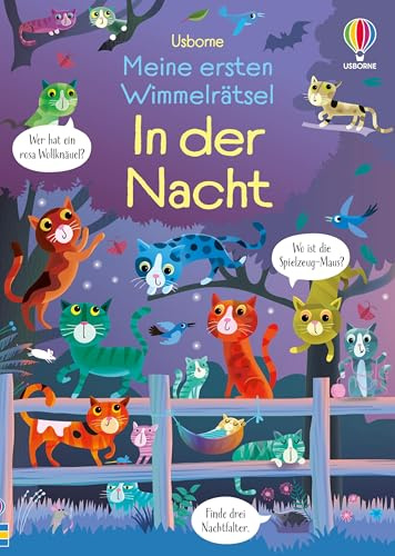 Meine ersten Wimmelrätsel: In der Nacht: Wimmelbuch mit Such- und Zählaufgaben – vielfältige Motive mit Tieren in der Nacht – für Kinder ab 4 Jahren (Meine-ersten-Wimmelrätsel-Bücher)