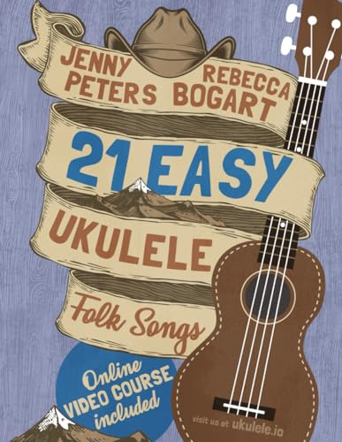 21 Easy Ukulele Folk Songs: 5 (Beginning Ukulele Songs)