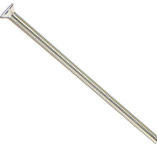 Hard-to-Find Fastener 014973309817 Slotted Flat Machine Screws, 8-32 x 4, Piece-15